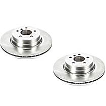 Brake Disc, Plain Surface, Vented, 5 Lugs, 3.0L 6Cyl, Autospecialty By Powerstop