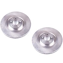 SET-P15EBR1642-2 Front Brake Disc, Plain Surface, Vented, Autospecialty By Powerstop