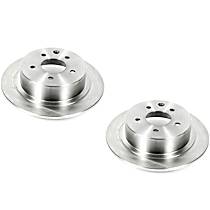 Brake Disc, Plain Surface, Vented, 5 Lugs, 2.5L 4Cyl, Autospecialty By Powerstop