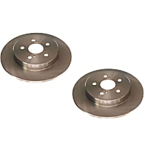 Powerstop Rear Brake Discs, Plain Surface, Vented, Autospecialty By Powerstop