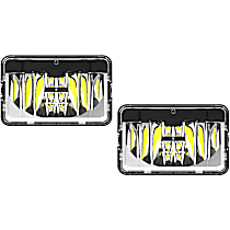 Driver and Passenger Side LED H4651 Headlight Bulb, High Beam, Set of 2