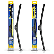 Front, Driver and Passenger Side Wiper Blade, Frameless
