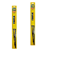 SET-R49RX30119FT Front Professional Series Wiper Blades, Driver Side - 24 in.; Passenger Side - 19 in.