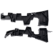 Front, Driver and Passenger Side, Outer Bumper Brackets, For Models without S-Line Package