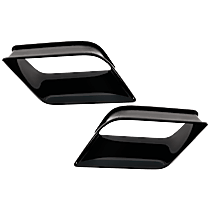 Front, Driver and Passenger Side Bumper Cover Air Duct