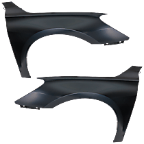 Front, Driver and Passenger Side Fenders, CAPA CERTIFIED