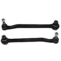 Front, Driver and Passenger Side, Lower, Rearward Control Arm, Lateral Rod