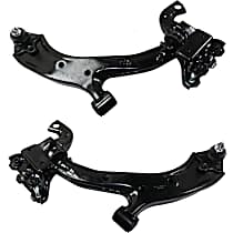Front, Driver and Passenger Side, Lower Control Arms, With Ball Joints