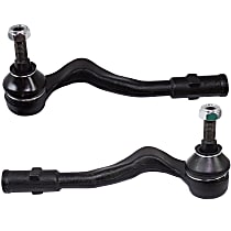 Front, Driver and Passenger Side, Outer Tie Rod End