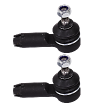 Front, Driver and Passenger Side, Outer Tie Rod Ends