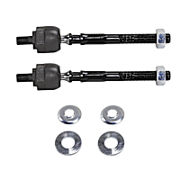 Front, Driver and Passenger Side, Inner Tie Rod End