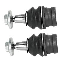 Front, Driver and Passenger Side, Lower, Frontward Ball Joint