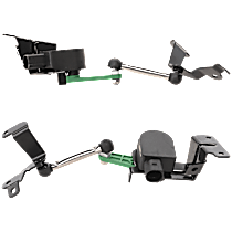 Rear, Driver and Passenger Side Suspension Ride Height Sensors, Hatchback, Front Wheel Drive, For Models Without Directional Beam Headlamp