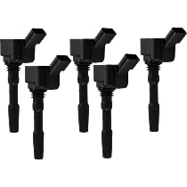 Ignition Coils, Set of 5, 2.5L Engine, with 5 Ignition Coil on Plugs - 0
