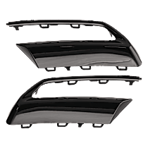 Rear, Driver and Passenger Side Bumper Trim