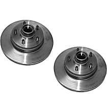 Brake Disc, Plain Surface, 5 Lugs, 301.24 mm, RWD, 2-Wheel ABS, Rear Wheel Drive, Base, 4.3L 6Cyl, R-Line Series