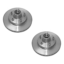 SET-RAY5038R-2 Front Brake Disc, Plain Surface, 5 Lugs 266.7 mm R-Line Series