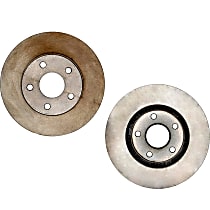 SET-RAY5042R-2 Front Brake Disc, Plain Surface, Solid, 5 Lugs 246.38 mm R-Line Series