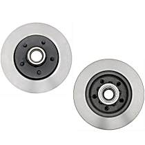 Front Brake Disc, Plain Surface, Vented, 5 Lugs, 301.24 mm, RWD, 4-Wheel ABS, Base, Specialty Truck, Medium Duty & School Bus Series