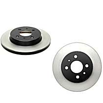 Brake Disc, Plain Surface, Solid, 4 Lugs, 250.06 mm, 1.9L 4Cyl, Specialty Performance Series