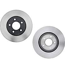Brake Disc, Plain Surface, Vented, 5 Lugs, 295.91 mm, 2.2L 4Cyl, Specialty Truck, Medium Duty & School Bus Series