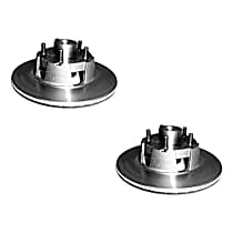 SET-RAY6004R-2 Front Brake Disc, Plain Surface, 5 Lugs, 286.77 mm,, R-Line Series