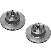 SET-RAY6006R-2 Front Brake Disc, Plain Surface, 5 Lugs, 286.77 mm,, R-Line Series