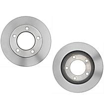 Front Brake Disc, Plain Surface, Vented, 5 Lugs, 297.69 mm,, Specialty Truck, Medium Duty & School Bus Series