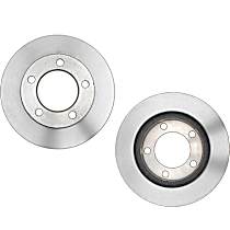 Front Brake Disc, Plain Surface, Vented, 5 Lugs, 297.69 mm,, R-Line Series