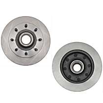 Brake Disc, Plain Surface, Vented, 8 Lugs, 319.02 mm, RWD, Rear Wheel Drive, XL, 4.9L 6Cyl, R-Line Series