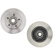 Front Brake Disc, Plain Surface, Vented, 5 Lugs, 261.11 mm, RWD, R-Line Series