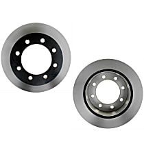 SET-RAY66799-2 Rear Brake Disc, Plain Surface, Vented, 8 Lugs 12.83 in. OD Specialty Truck, Medium Duty & School Bus Series