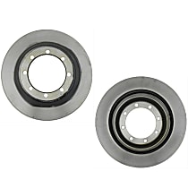 SET-RAY66834-2 Rear Brake Disc, Plain Surface, Vented, 8 Lugs 12.83 in. OD Specialty Truck, Medium Duty & School Bus Series