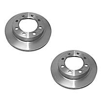 SET-RAY7022R-2 Front Brake Disc, Plain Surface, Vented, 8 Lugs, 325.63 mm,, R-Line Series