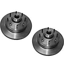 SET-RAY7040R-2 Front Brake Disc, Plain Surface, 8 Lugs, 325.63 mm,, R-Line Series