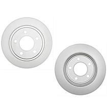 SET-RAY76316FZN-2 Rear Brake Disc, Plain Surface, Vented, 5 Lugs, 270.26 mm,, Element3 Series