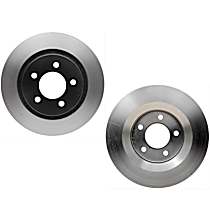 SET-RAY76777-2 Front Brake Disc, Plain Surface, Vented, 5 Lugs, 297.18 mm,, Specialty Performance Series