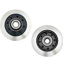 SET-RAY76808-2 Front Brake Disc, Plain Surface, 8 Lugs, 325.63 mm,, Specialty Truck, Medium Duty & School Bus Series