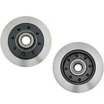 SET-RAY76808R-2 Front Brake Disc, Plain Surface, Vented, 8 Lugs, 325.63 mm,, R-Line Series