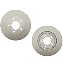 SET-RAY76831FZN-2 Front Brake Disc, Plain Surface, Vented, 5 Lugs, 281.94 mm,, Element3 Series