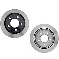 SET-RAY780223-2 Rear Brake Disc, Plain Surface, Vented, 5 Lugs, 316.48 mm,, Specialty Truck, Medium Duty & School Bus Series