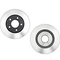 Front Brake Disc, Plain Surface, Vented, 5 Lugs, 275.84 mm, Specialty Performance Series