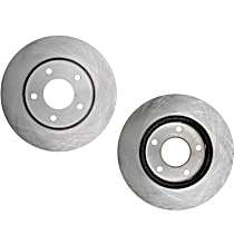 Brake Disc, Plain Surface, Vented, 5 Lugs, 275.84 mm, 2.4L 4Cyl, R-Line Series
