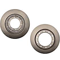 SET-RAY8539R-2 Brake Disc, Plain Surface, Vented, 10 Lugs, 381 mm,, R-Line Series