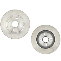Front Brake Disc, Plain Surface, Vented, R-Line Series