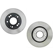 Front Brake Disc, Plain Surface, Vented, 5 Lugs, 256.03 mm,, Specialty Performance Series