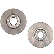 SET-RAY96368R-2 Front Brake Disc, Plain Surface, Solid, 5 Lugs 10.75 in. OD R-Line Series