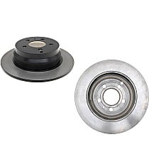 SET-RAY96515-2 Rear Brake Disc, Plain Surface, Solid, 5 Lugs 295.15 mm OD Specialty Performance Series
