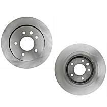 Rear Brake Disc, Plain Surface, Vented, 5 Lugs, 304.8 mm OD, R-Line Series