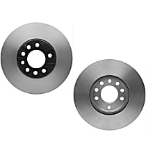 SET-RAY96759-2 Front Brake Disc, Plain Surface, Vented, 5 Lugs 287.78 mm OD Specialty Performance Series